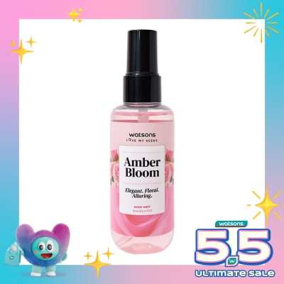 WATSONS - Love My Scent Amber Bloom Body Mist 100ml