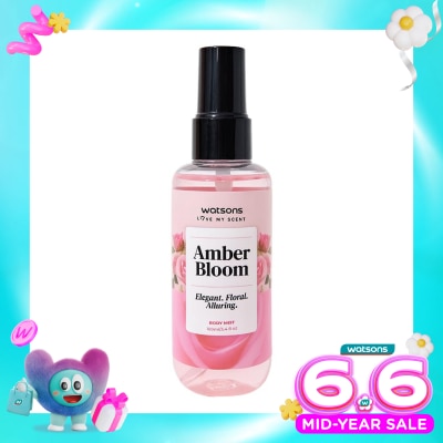WATSONS COLLECTION - Love My Scent Amber Bloom Body Mist 100ml