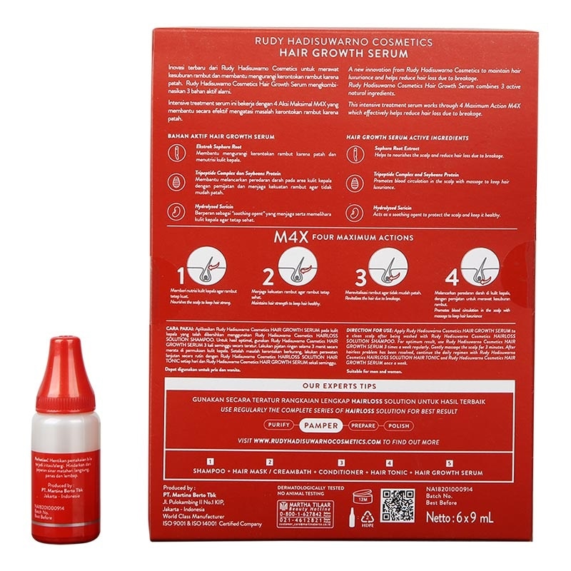 Hair Growth Serum New 6x9ml