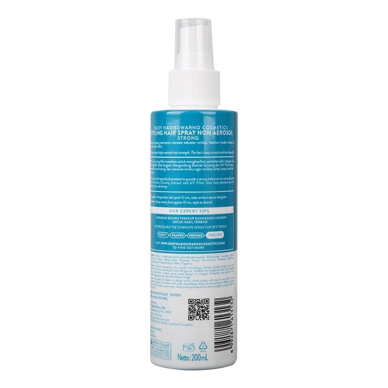 Hair Spray Non Aerosol Strong New 200ml