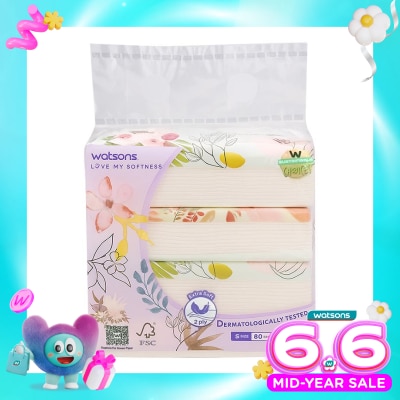 WATSONS COLLECTION - Mini Soft Pack Tissue 4 X 80'S