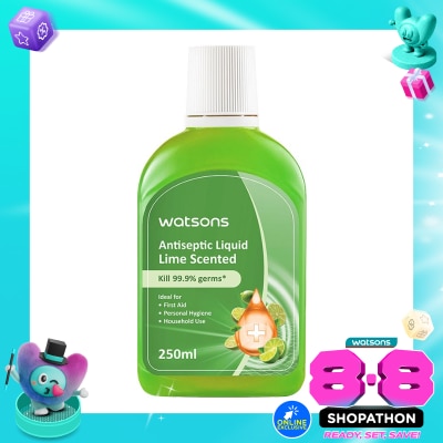 WATSONS - Antiseptic Liquid Lime Scented 250ml image