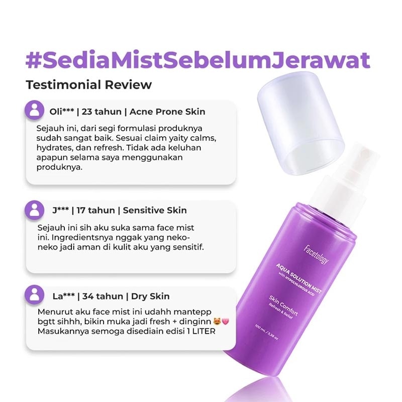 Aqua Solution Mist with Hypochlorous Acid 100 ml