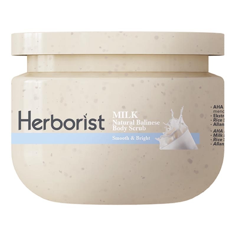Natural Balinese Body Scrub AHA-BHA-PHA Milk 200g