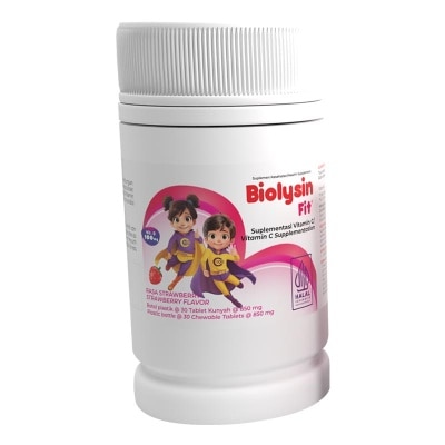 BIOLYSIN, Fit Tablet 30'S | Watsons Indonesia