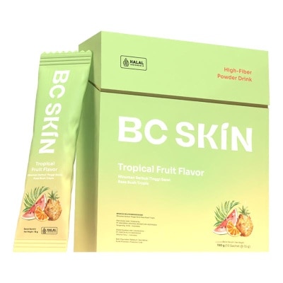 BC SKIN Minuman Serbuk Tinggi Serat Rasa Buah Tropis 10'S