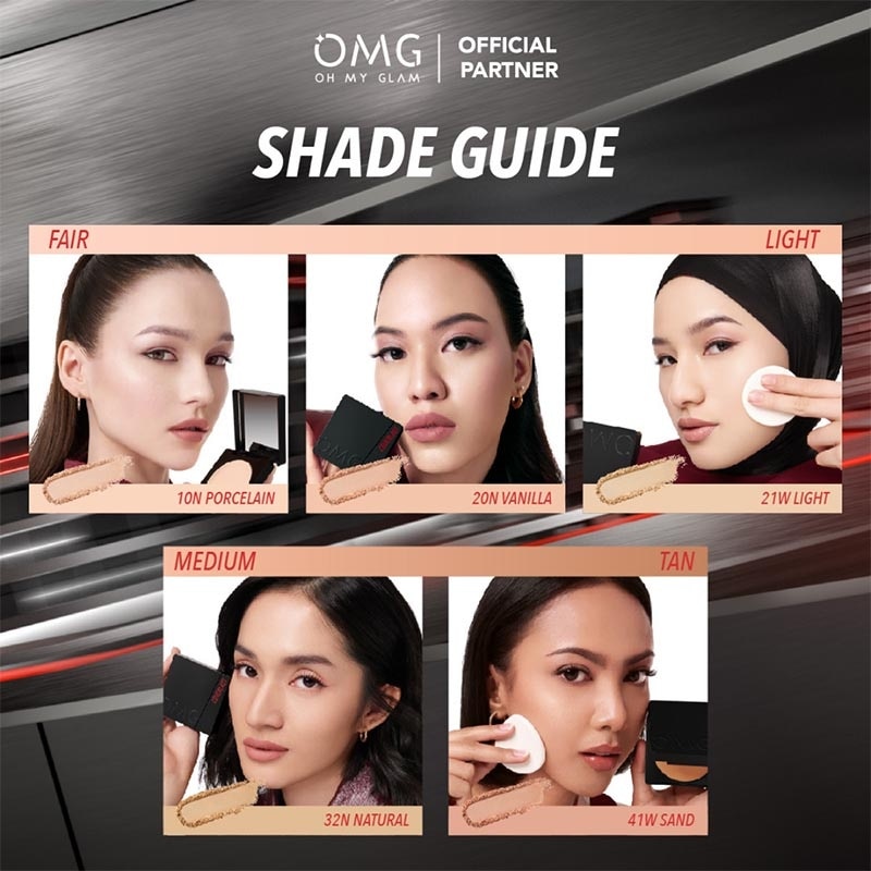 Oh My Glam Coverlast&nbsp;Two&nbsp;Way&nbsp;Cake&nbsp;10N Porcelain 12g