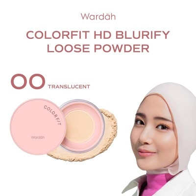 WARDAH - Colorfit HD Blurify Loose Powder 00 Translucent 15g