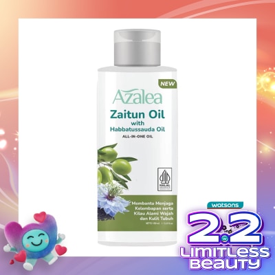 AZALEA Zaitun Oil with Habbatussauda Oil 150ml
