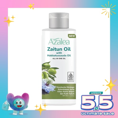 AZALEA - Zaitun Oil with Habbatussauda Oil 150ml