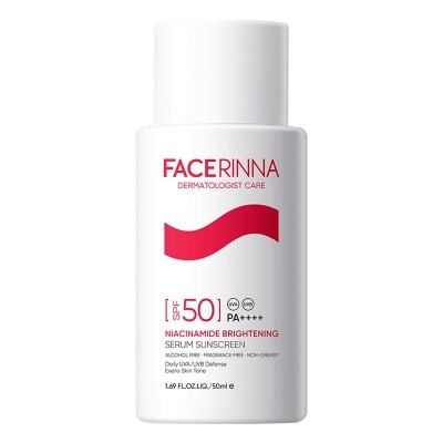 FACERINNA Niacinamide Brightening Serum Sunscreen SPF 50 PA++++ 50ml