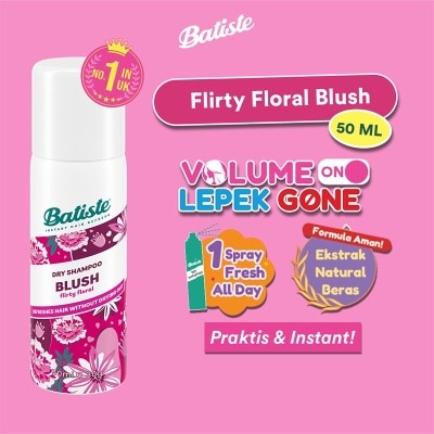 BATISTE Dry Shampoo Blush Flirty Floral 50 ml image