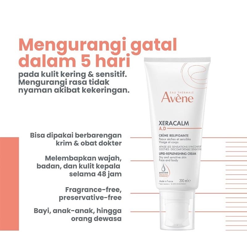 Xeracalm A.D Lipid-replenishing Cream 200ml