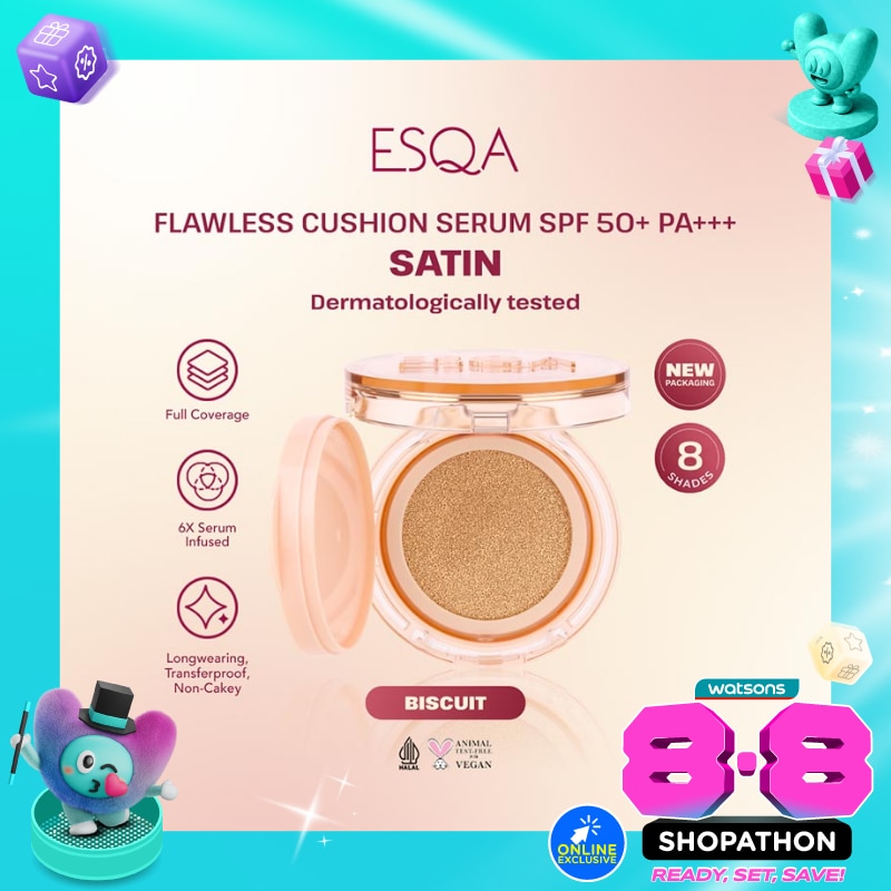 Flawless Cushion Serum SPF 50+ PA+++ Satin Biscuit 15g image