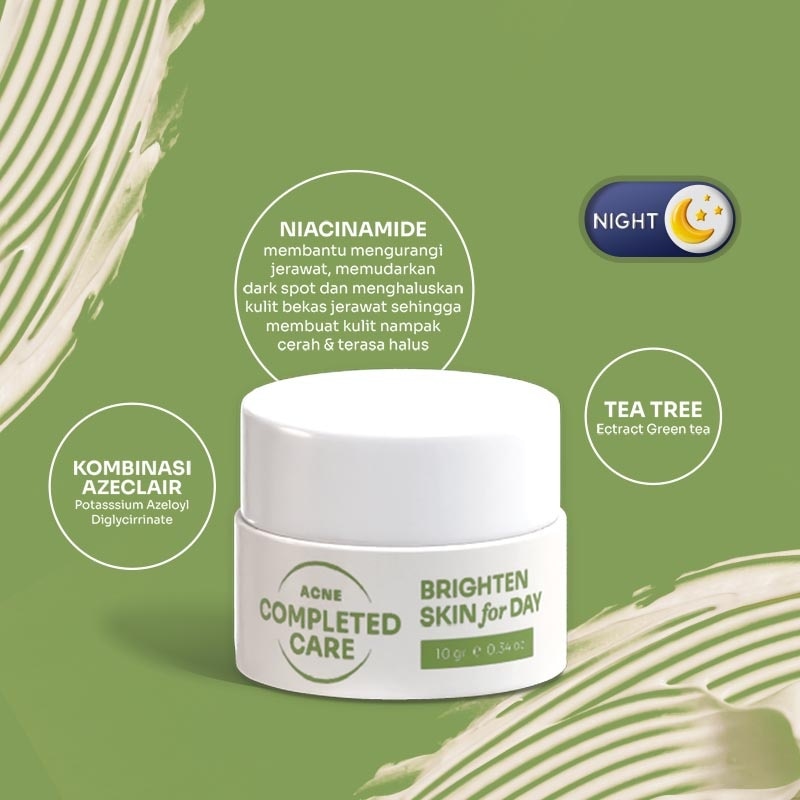 Acne Completed Care Brighten Skin for Night 10g