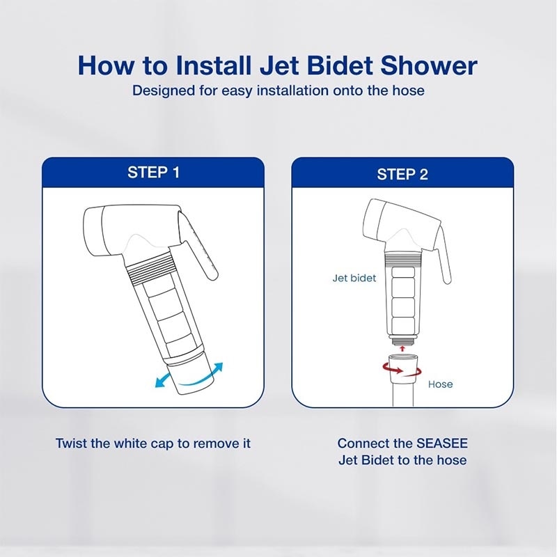 Jet Bidet for Toilet Kit