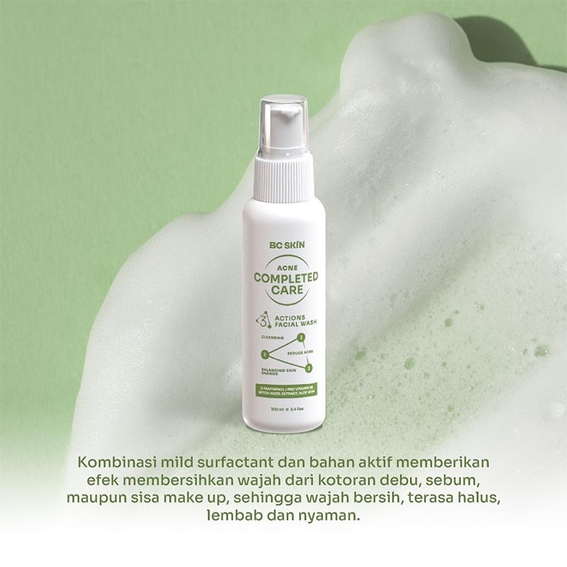 Acne Completed Care Actions Facial Wash 100ml
