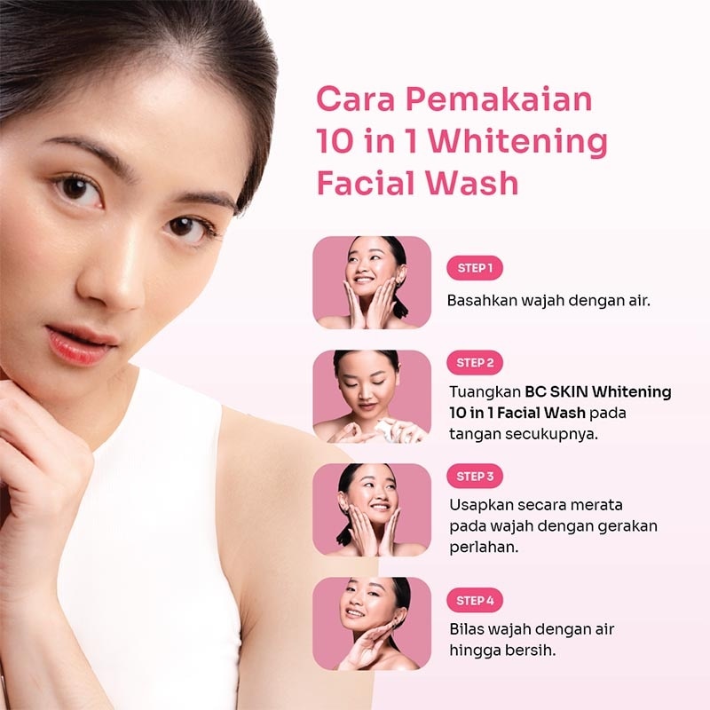 10in1 Whitening Facial Wash 100ml