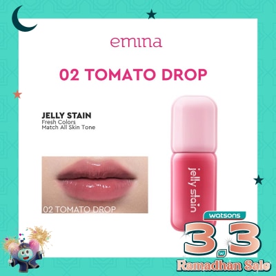 EMINA Jelly Stain 02 Tomato Drop 3g