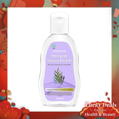 WATSONS Minyak Kayu Putih Plus Lavender 100 ml