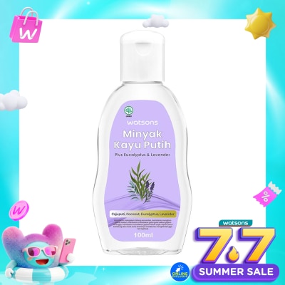 WATSONS COLLECTION - Minyak Kayu Putih Plus Lavender 100 ml