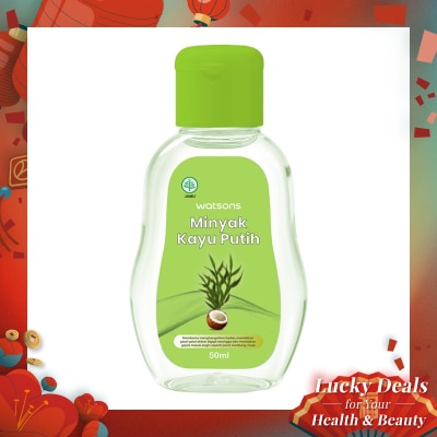 WATSONS Minyak Kayu Putih 50 ml