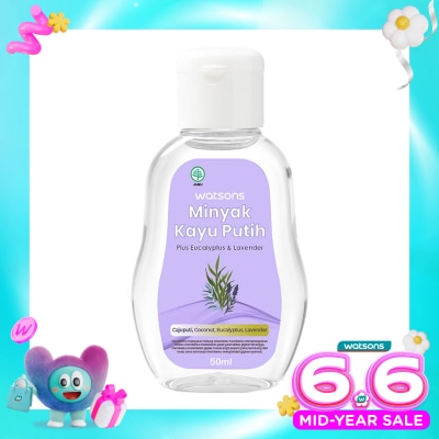 WATSONS - Minyak Kayu Putih Plus Lavender 50 ml