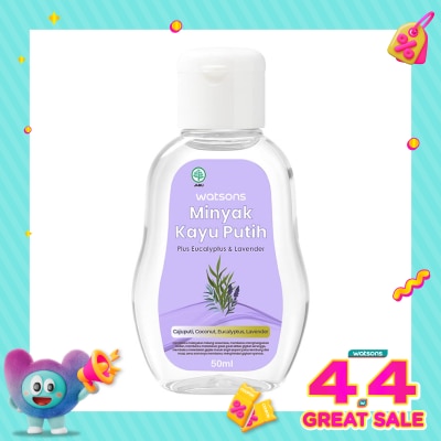 WATSONS - Minyak Kayu Putih Plus Lavender 50 ml