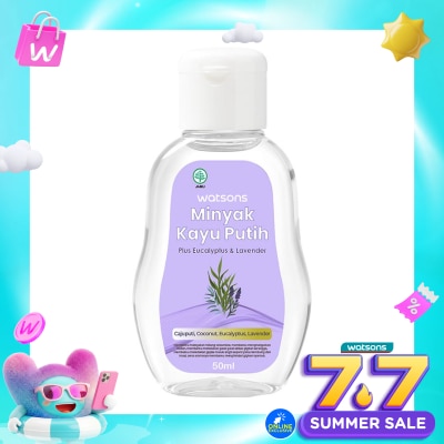 WATSONS COLLECTION - Minyak Kayu Putih Plus Lavender 50 ml