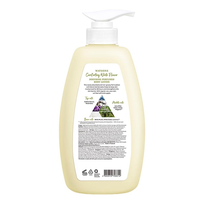 Comfort Cotton Flower Pampering Perfumed Body Lotion 550ml