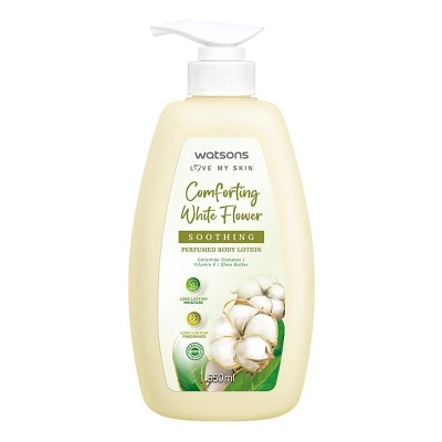 WATSONS - Comfort Cotton Flower Pampering Perfumed Body Lotion 550ml
