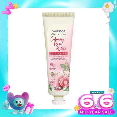 WATSONS COLLECTION - Relaxing Rose Water Softening Perfumed Hand Lotion 30ml