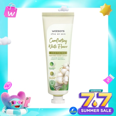 WATSONS COLLECTION - Comfort Cotton Flower Pampering Perfumed Hand Lotion 30ml