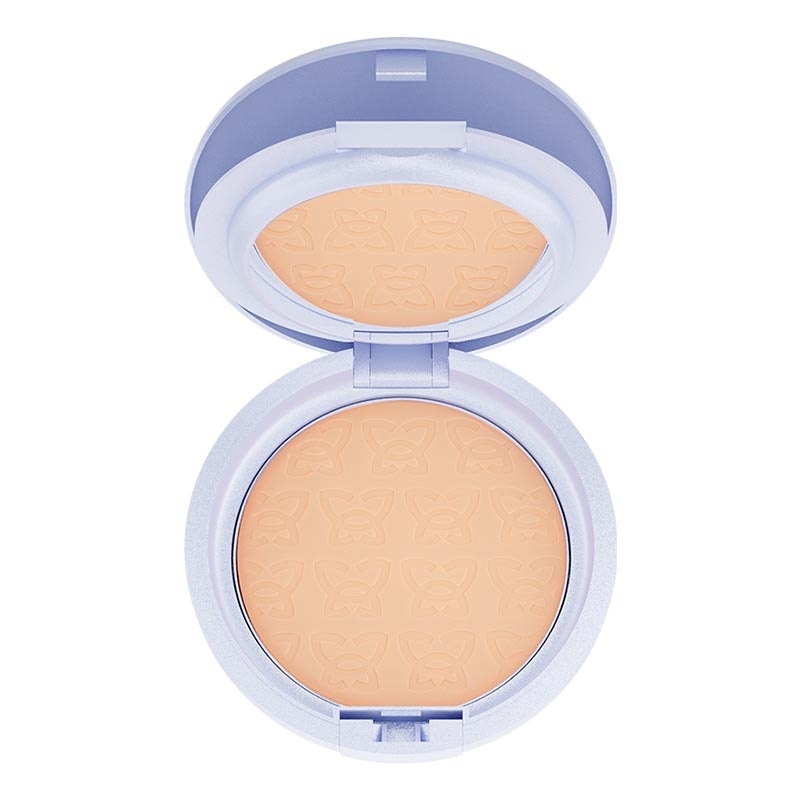 C.O.A Center of Attention Ultra Cover Long-Lasting Powder Foundation W11 - Shell 10.5g