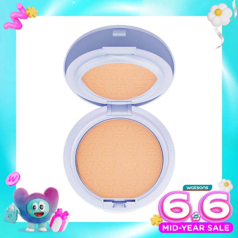 C.O.A Center of Attention Ultra Cover Long-Lasting Powder Foundation W20 - Cinnamon 10.5g
