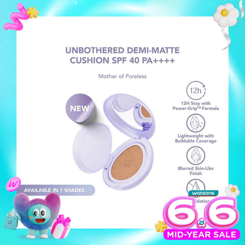 Unbothered Demi-Matte Cushion N23 Toffee 15g