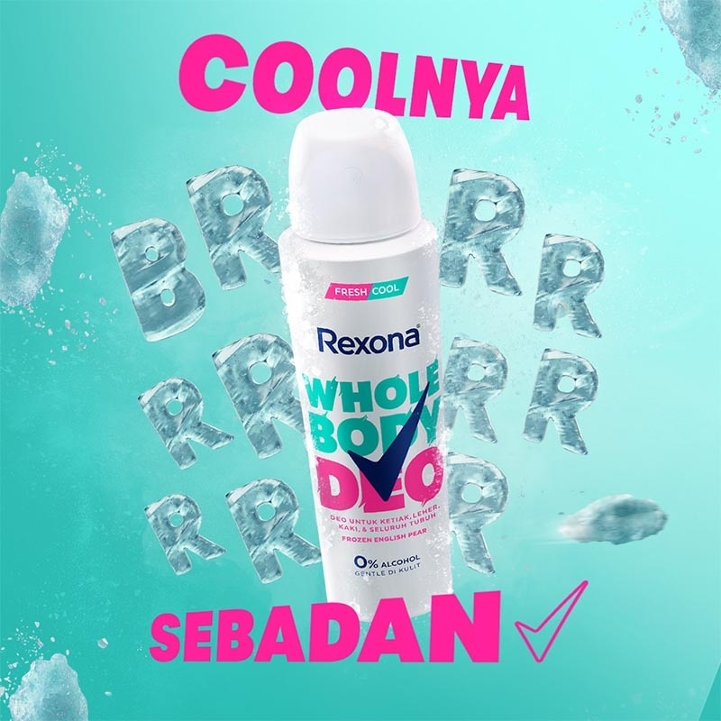 Women Aerosol Deodorant Spray Frozen English Pear 150ml