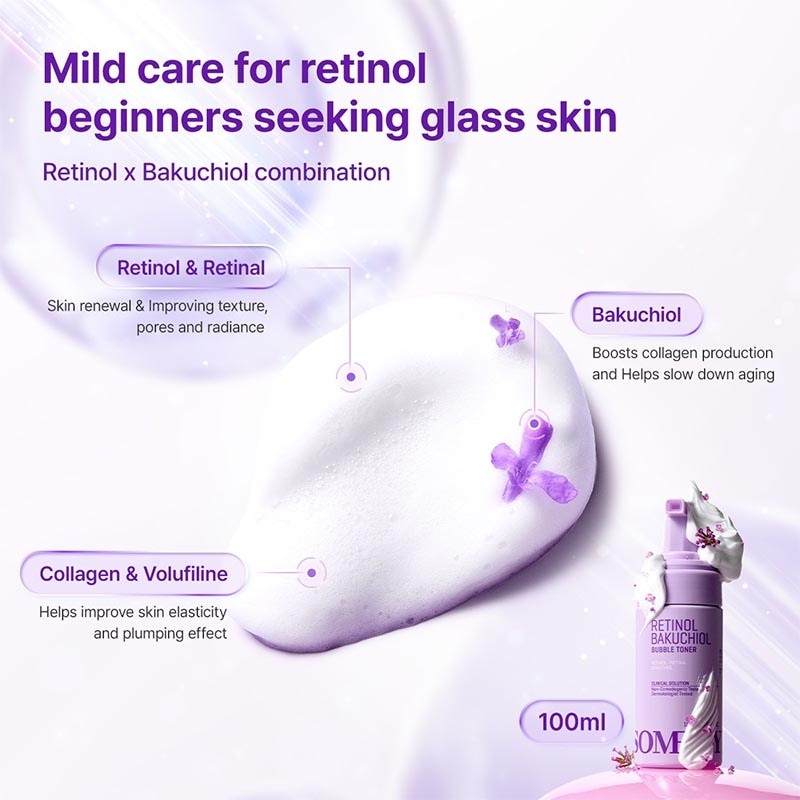 Retinol Bakuchiol Bubble Toner 100ml
