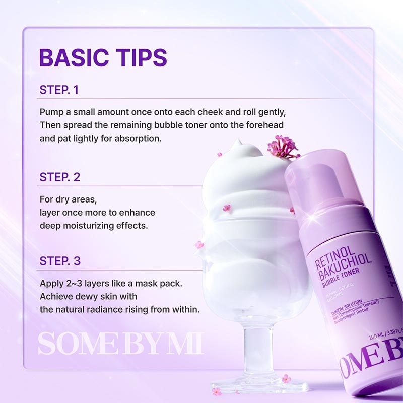 Retinol Bakuchiol Bubble Toner 100ml
