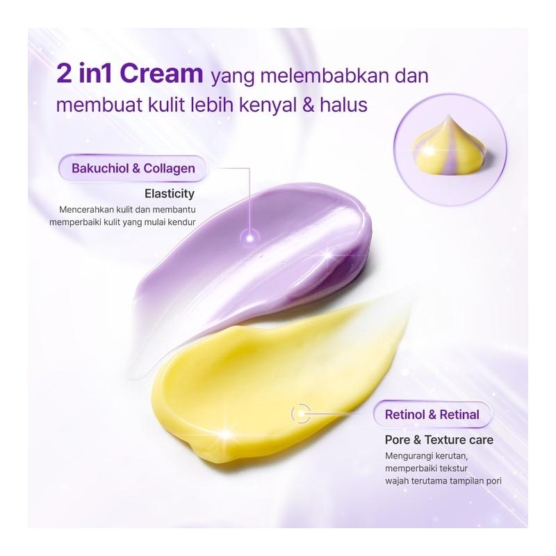 Retinol Bakuchiol Dual Cream 50ml