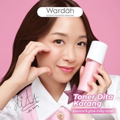 WARDAH - Aquaporin Squalane Bounce & Glow Milky Toner 95ml