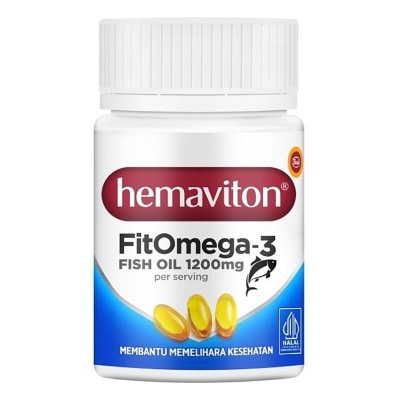 HEMAVITON - FitOmega-3 Kapsul 30'S