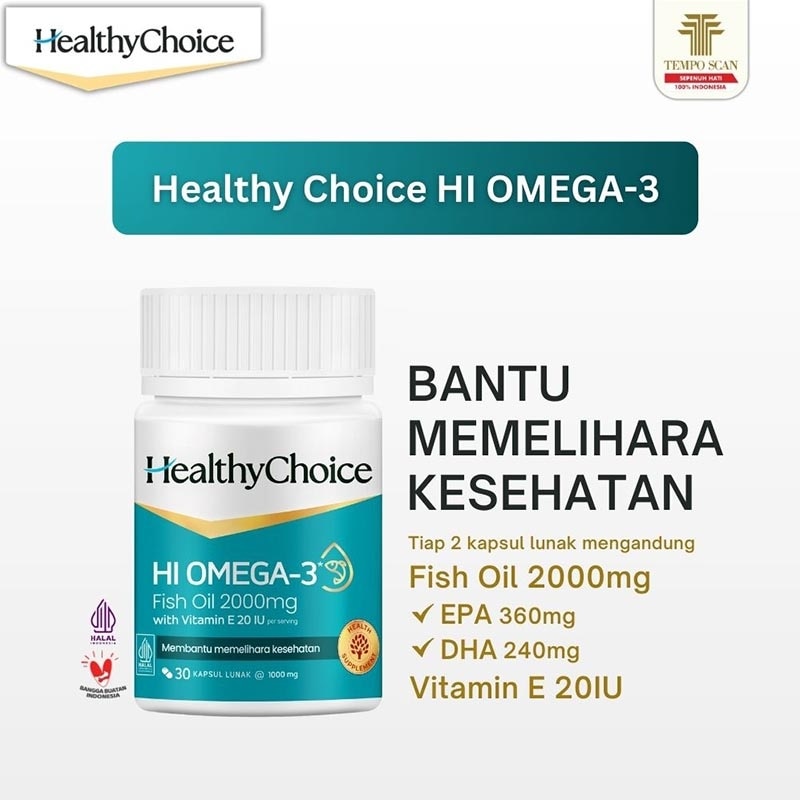 HI Omega-3 Kapsul 30'S