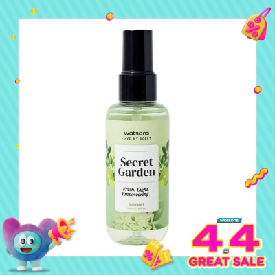 WATSONS - Love My Scent Secret Garden Body Mist 100 ml