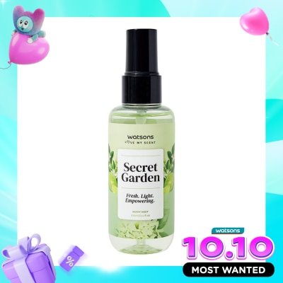 WATSONS COLLECTION Love My Scent Secret Garden Body Mist 100 ml image