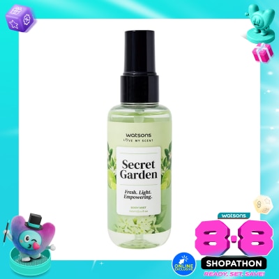 WATSONS COLLECTION - Love My Scent Secret Garden Body Mist 100 ml image