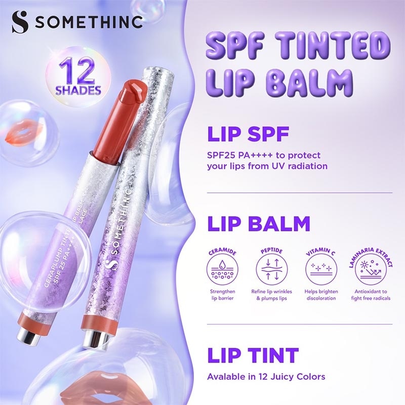 Ceraplump Tinted Lip Balm SPF25 PA++++ 15 Petal