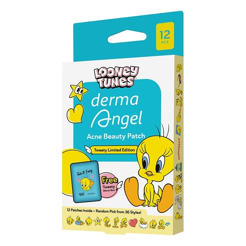 Tweety Acne Beauty Patch Blue 12'S