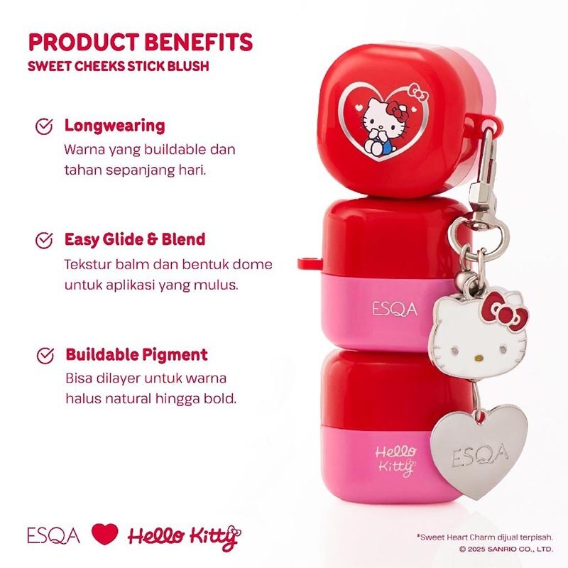 Hello Kitty Sweet Cheeks Stick Blush Cutie