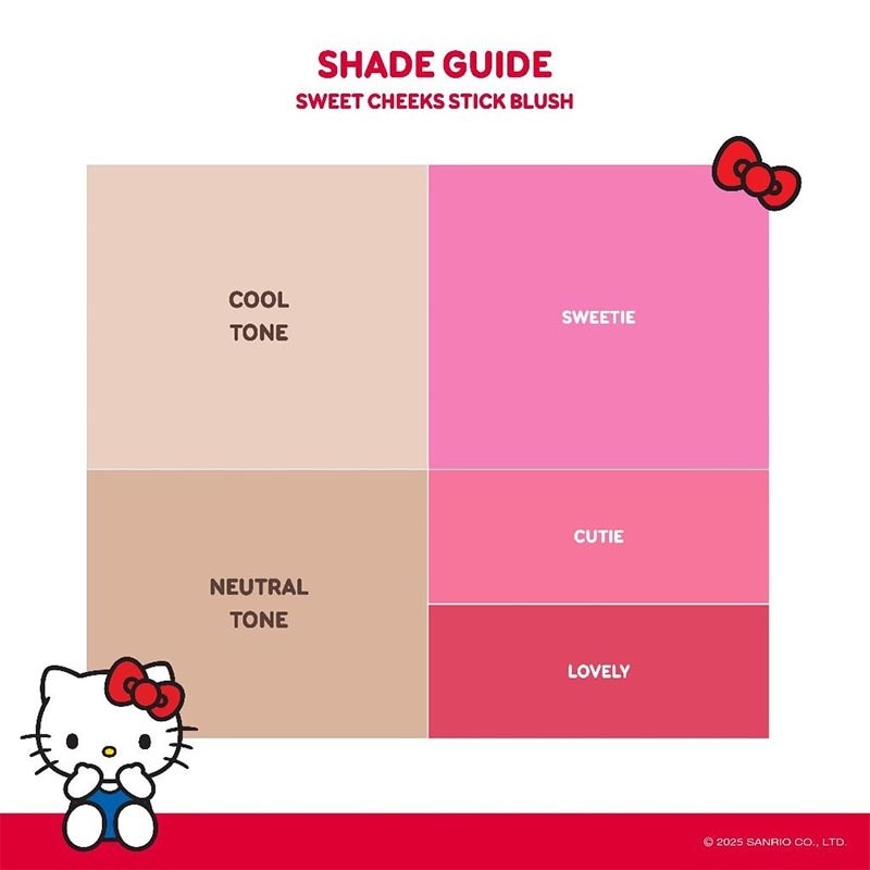 Hello Kitty Sweet Cheeks Stick Blush Cutie
